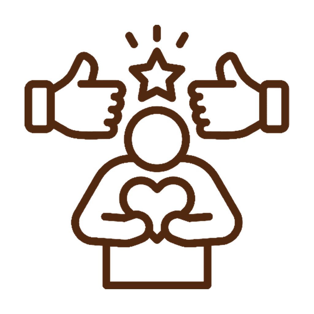 Boost confidence icon